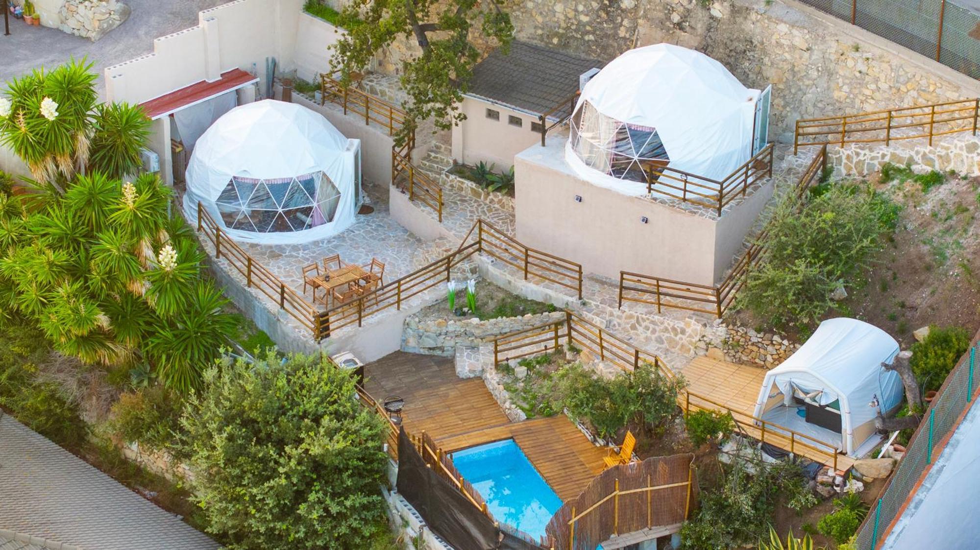 Vila Aaa View Private Terrace Outdoor Heated Hot Tub Family Fun Badalona Exteriér fotografie